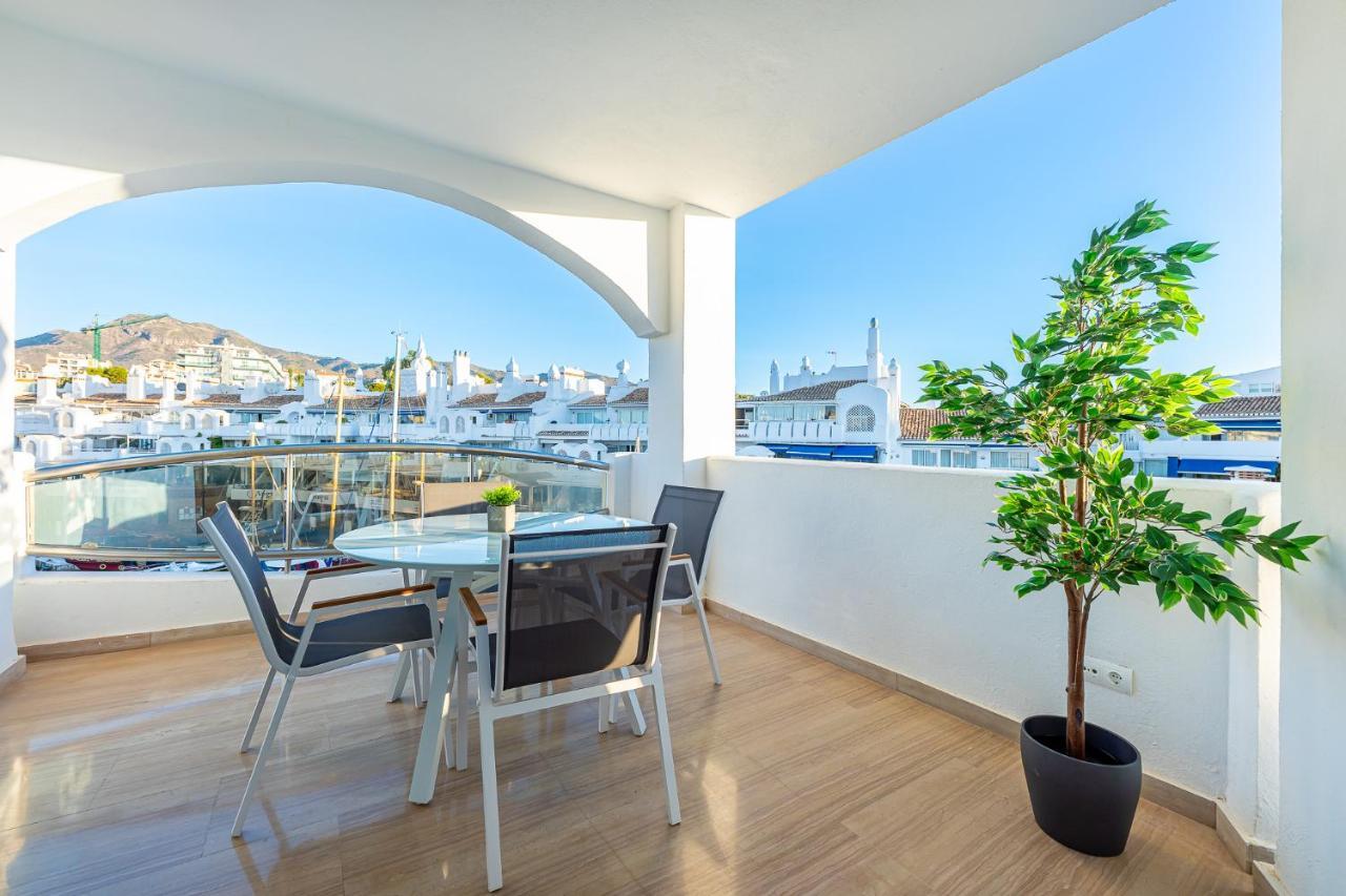 Atico Puerto Marina First Island With Sea Views And Rooftop Pool بينالماذينا المظهر الخارجي الصورة