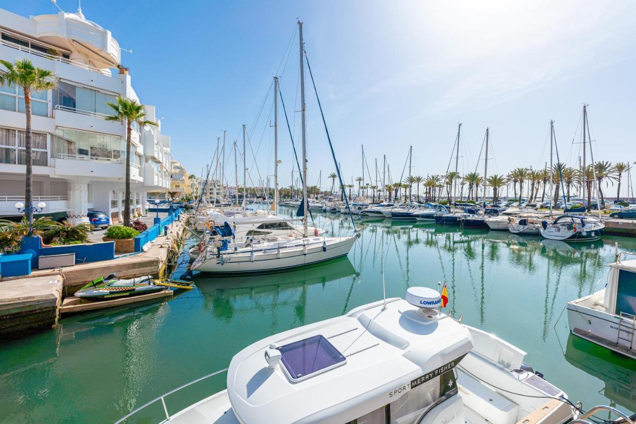 Atico Puerto Marina First Island With Sea Views And Rooftop Pool بينالماذينا المظهر الخارجي الصورة