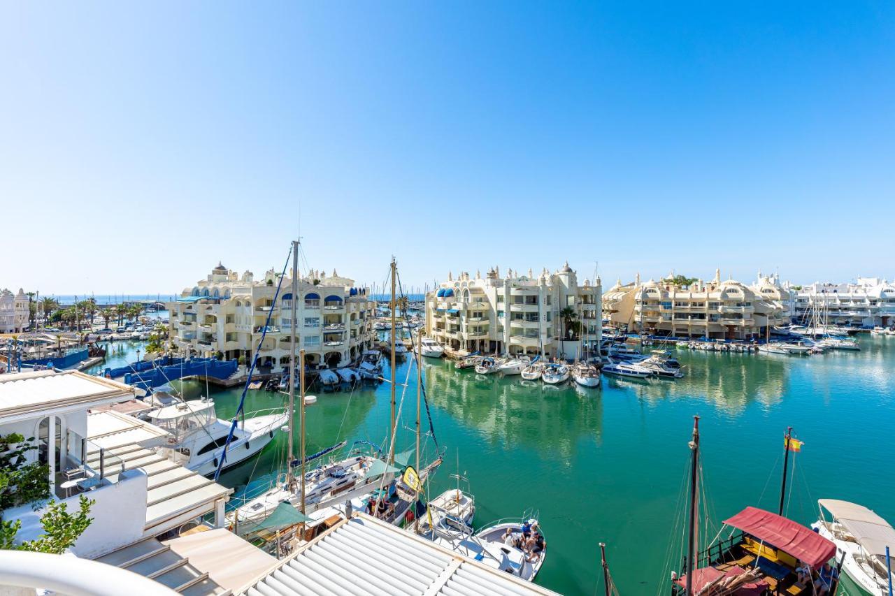 Atico Puerto Marina First Island With Sea Views And Rooftop Pool بينالماذينا المظهر الخارجي الصورة